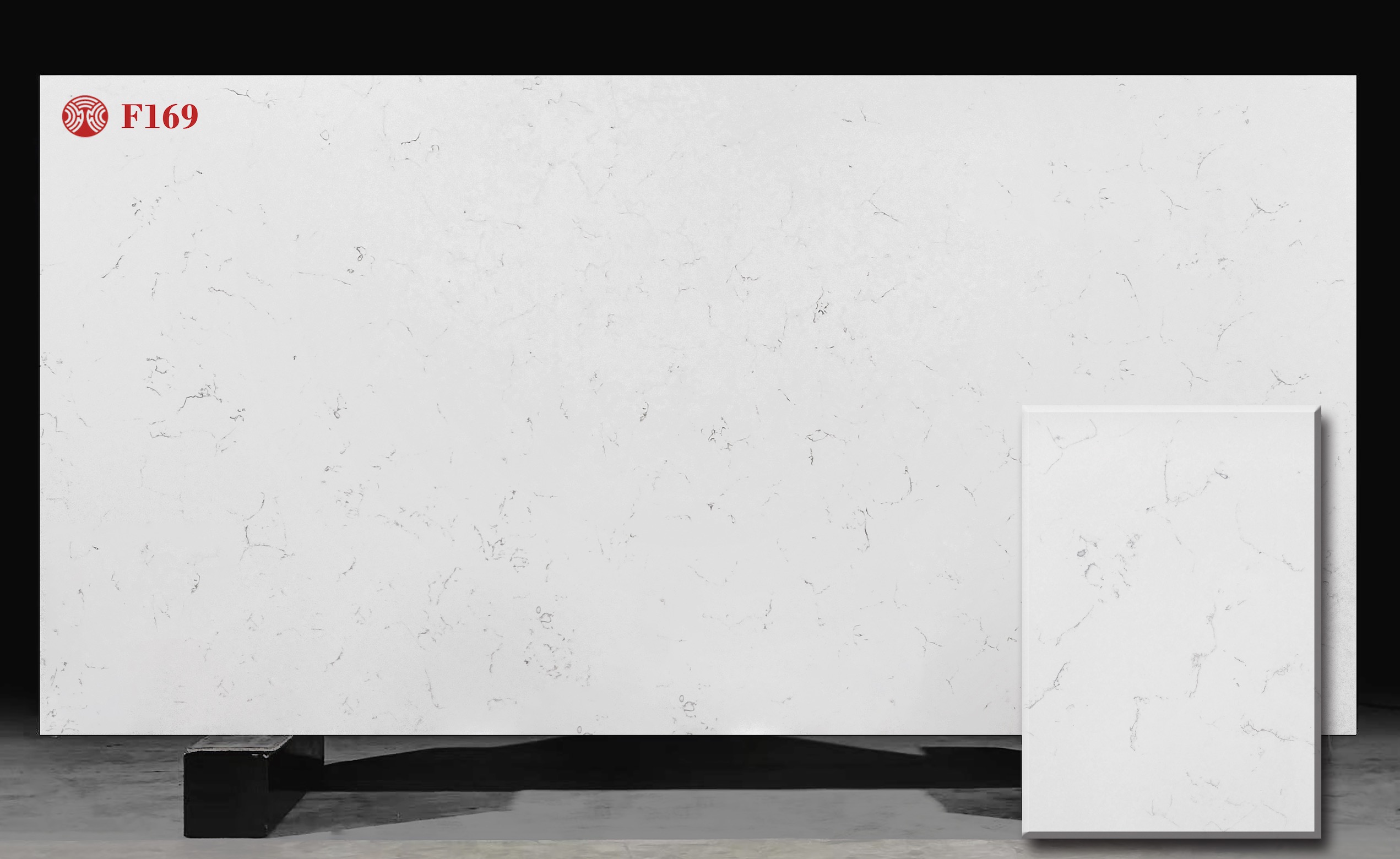 Marble Style White Quartz F169