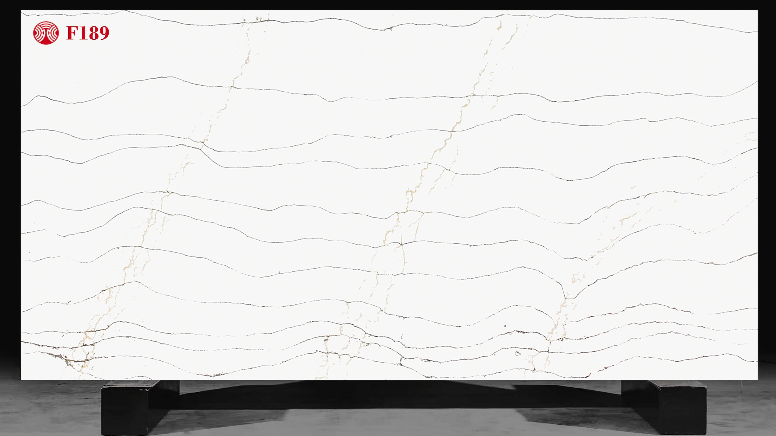 Horizontal Stripes Artificial Marble