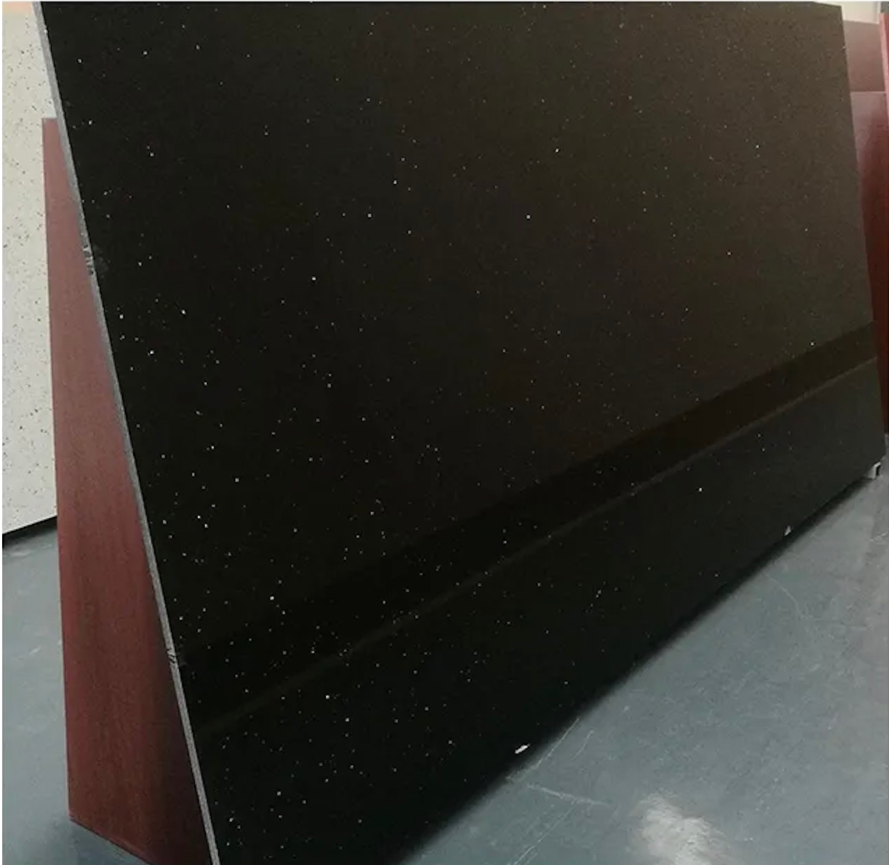 Black Color Artificial Noble Quartz