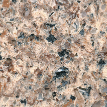 Colorful Brown Quartz Artificial Stone 