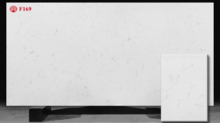 White Marble Style Quartz