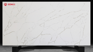 Artificial Quartz Stone with Thick And Thin Lines