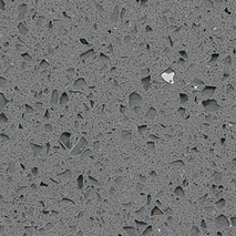 Crystal Dark Grey Quartz Countertops