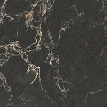 Golden Black Artificial Quartz Stone 