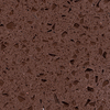  Crystal Dark Brown Quartz Engineered Stone Countertops
