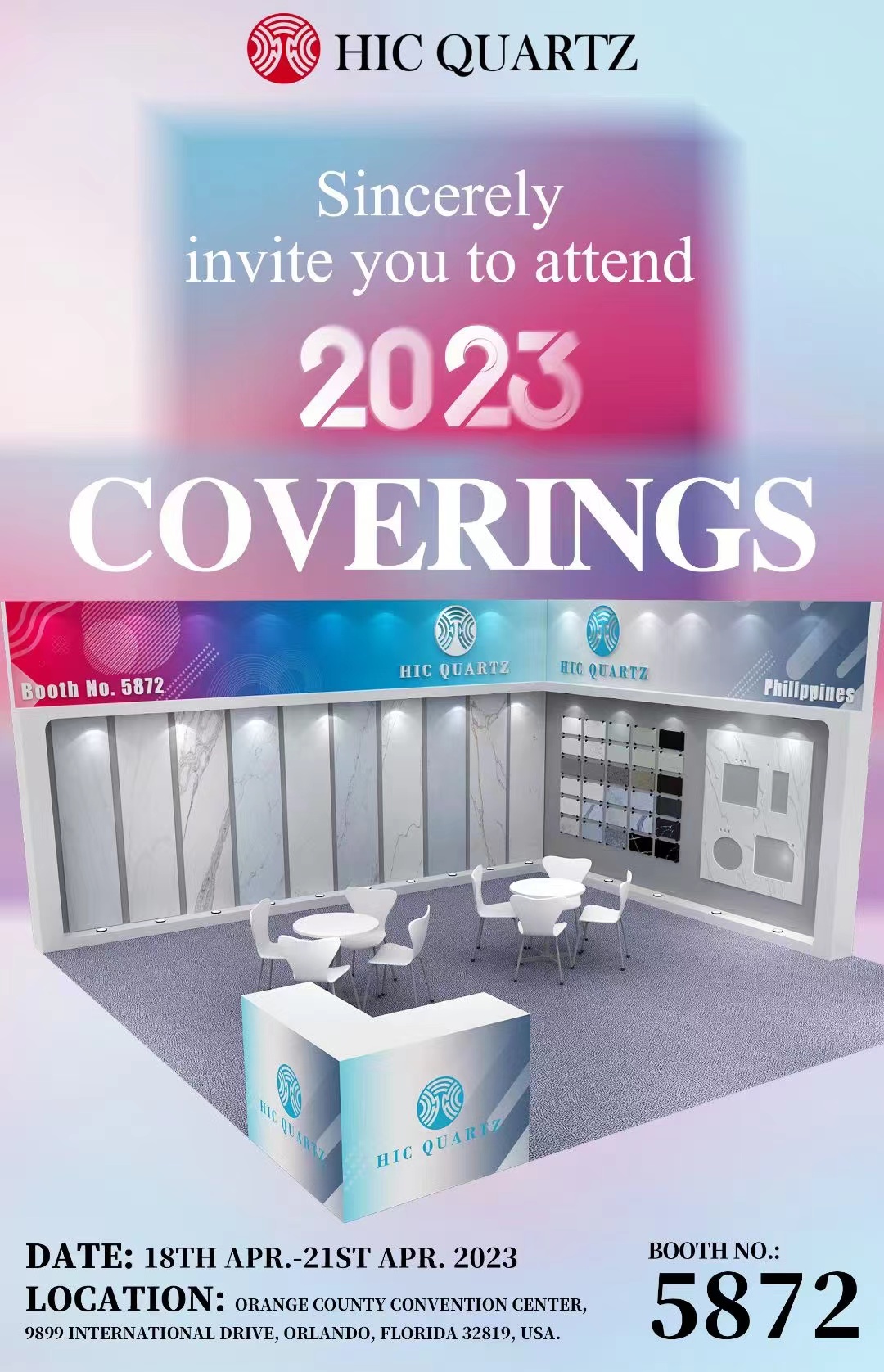coverings 2023