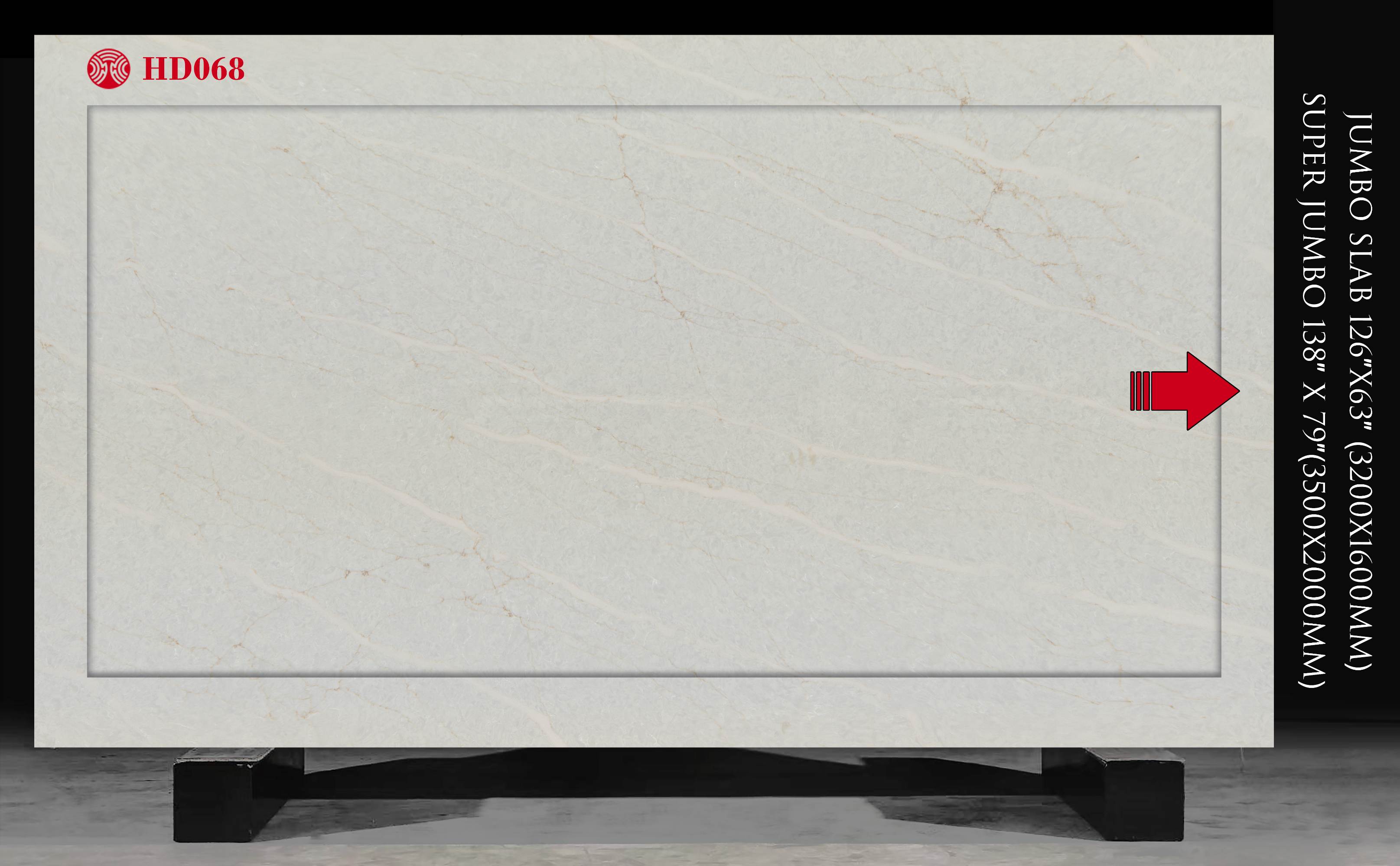 Calacatta Surface Beige Jumbo Quartz