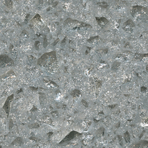 Crystal Shining Light Grey Quartz Kitchen Countertops