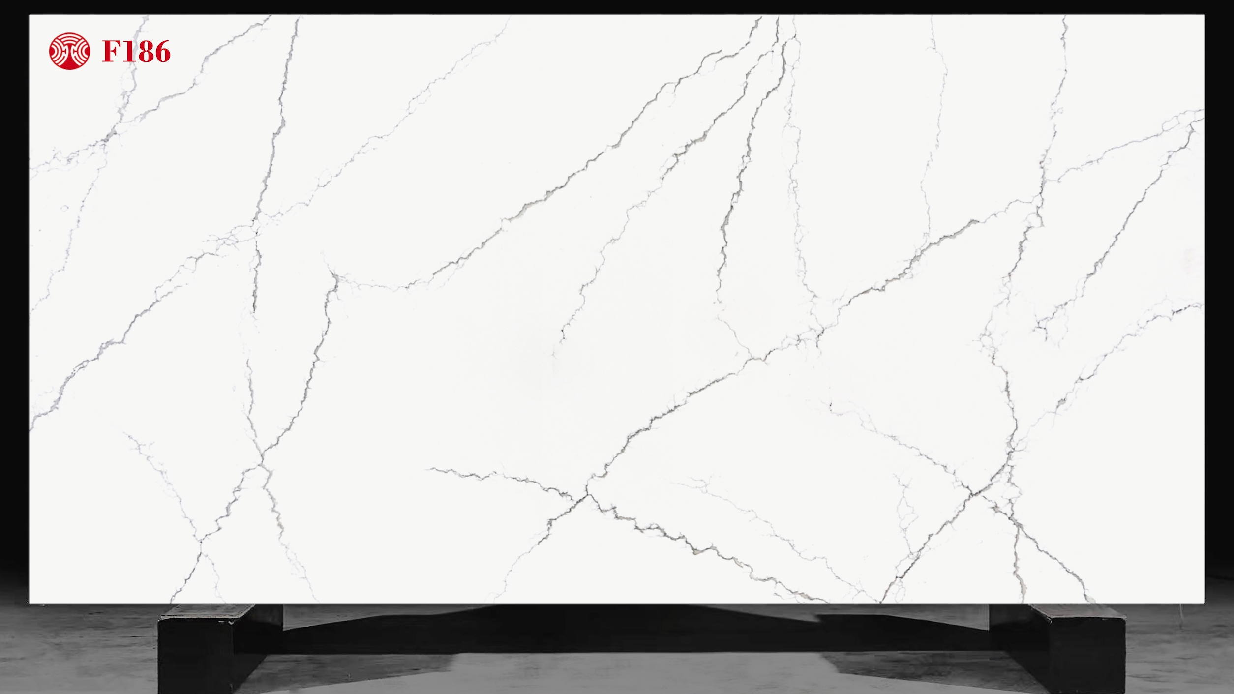 White Vein Marble Slab