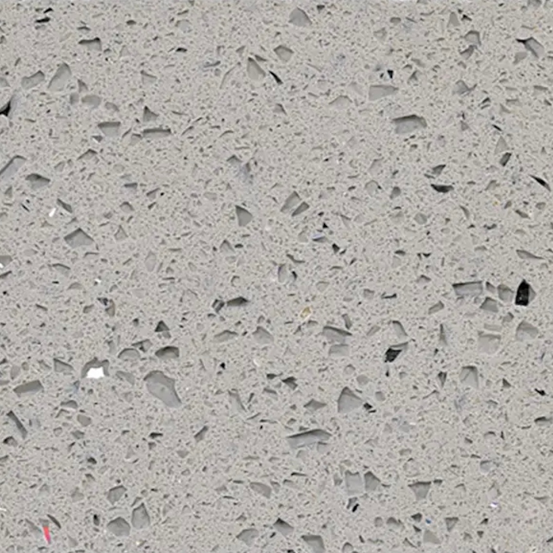 Grey Crystal Quartz Slab