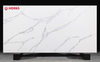 Quartz Stone with A White Base Color And Black Natural Tree Trunk Pattern