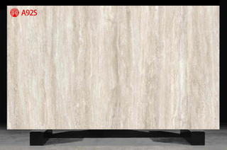 Beige Wood Printing Board Printed Quartz