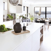 Super White Kitchen Quartz Countertops