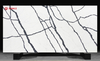 White Quartz Backsplash Countertops