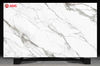 Gray Lines on White Background Printed Quartz