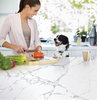 Calacatta Quartz Stone Kitchen Countertops